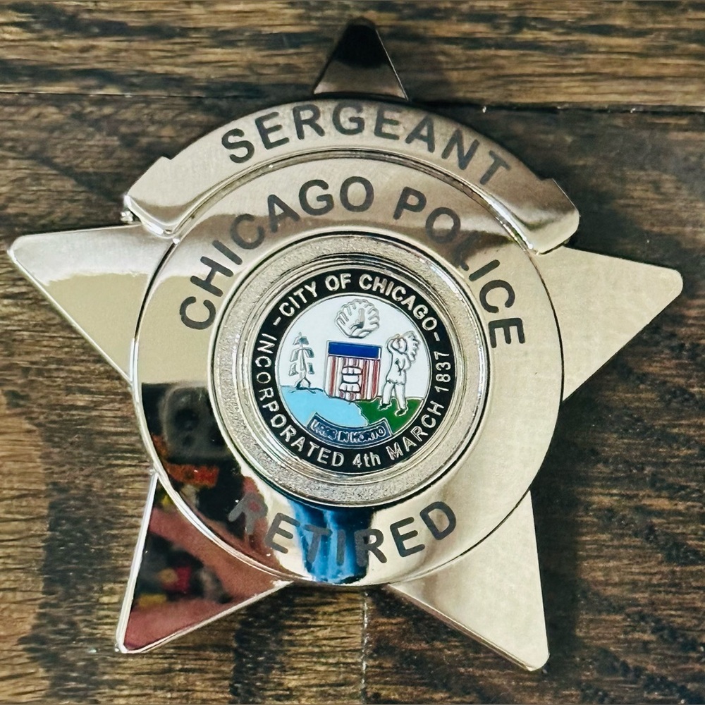 Chicago Police Sergeant Retired Star